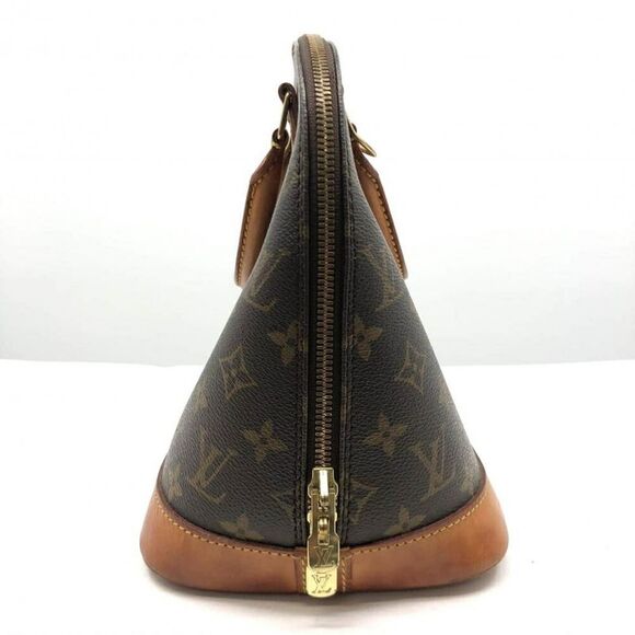 Louis Vuitton Alma Brown Canvas Handbag (Pre-Owned) - Picture 3 of 10
